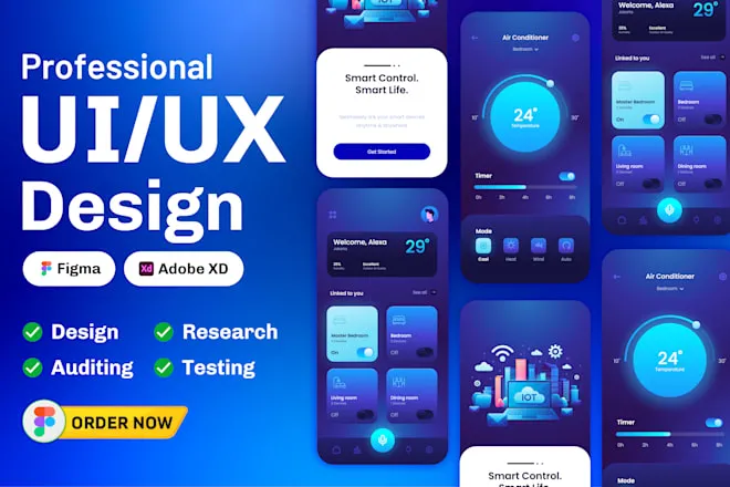 do figma design, figma website, mobile app using figma, website UI UX design 